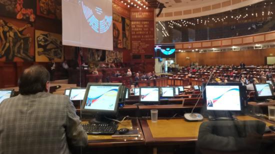 Solo 72 de los 137 asambleístas estuvieron presentes en la Sesión de Pleno, el 30 de diciembre