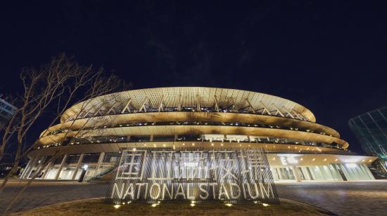 Estadio Olímpico de Tokio, con capacidad para 69.000 espectadores, donde se llevará a cabo la apertura y clausura de los Juegos.  