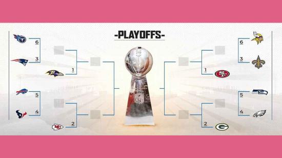 Comienzan los 'playoffs' en la NFL, los clasificados buscan llegar al Super Tazón donde se disputa el trofeo Vince Lombardi.