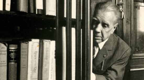 Imagen de archivo del escritor argentino Jorge Luis Borges.