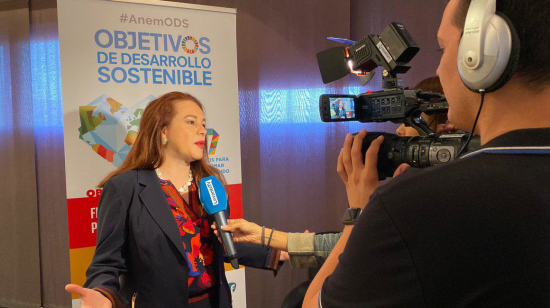 María Fernanda Espinosa fue presidenta de la Asamblea General de la ONU. Ahora busca la secretaría general de la OEA.