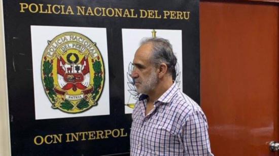 Archivo. En abril de 2019, Ramiro González fue detenido en Lima, Perú.