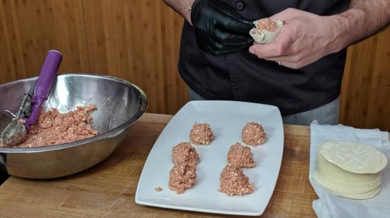 La alternativa a la carne de cerdo está elaborada a base de plantas.