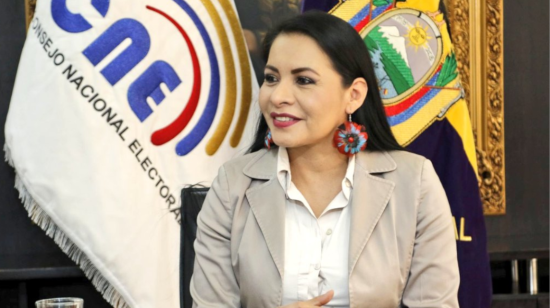 La presidenta del CNE, Diana Atamaint, enfrenta un proceso de juicio político en la Comisión de Fiscalización de la Asamblea Nacional.