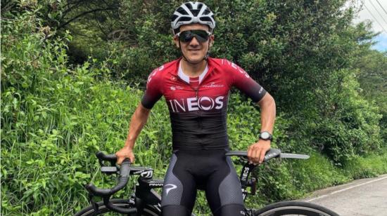 Desde el 1 de enero, Richard Carapaz ya luce la camiseta de su nuevo equipo, el Team Ineos. 