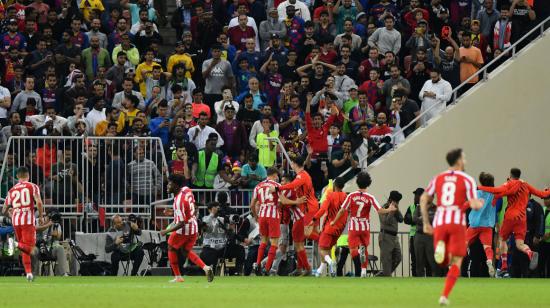 El Atlético Madrid accedió a la final del torneo en un partido que tuvo muchas emociones.