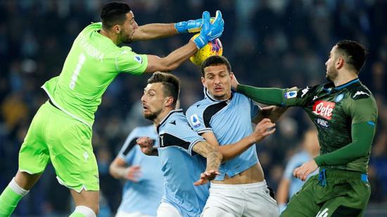 El equipo romano venció, este sábado 11 de enero, 1-0 en los últimos minutos al equipo de Napoli.