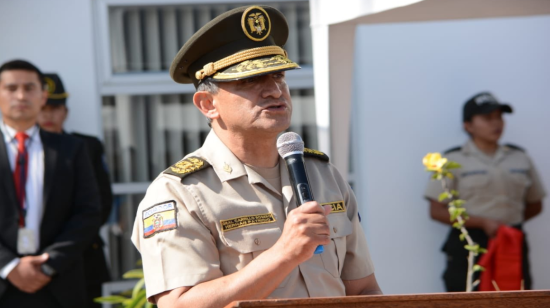 El nuevo comandante de la Policía, Patricio Carrillo, pidió un equilibrio presupuestario para la institución.