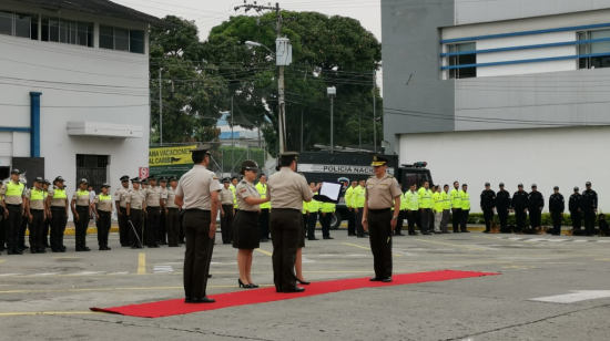 Agentes policiales se formarán en materia de seguridad en Estados Unidos. 