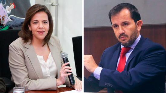 María Paula Romo, ministra de Gobierno e Iván Granda, ministro de Inclusión Social, fueron acusados de usar aeropolicial para vacacionar.