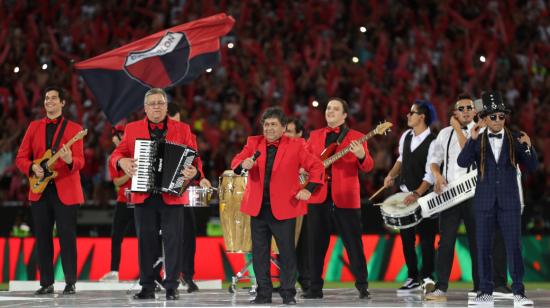 Los Palmeras cantaron "Soy Sabalero" en final de la Copa Sudamericana 2019, la canción dio la vuelta al mundo.