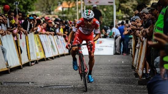 Kevin Rivera se llevó la séptima etapa de la Vuelta al Táchira 2020