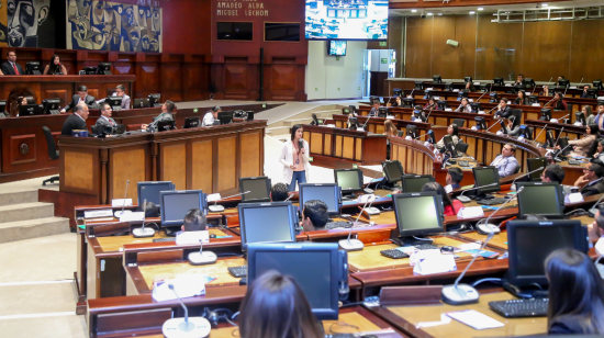 Una imagen referencial del Pleno de la Asamblea Nacional.