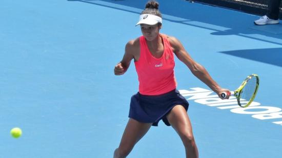 Leylah Fernandez ingresó al cuadro clasificatorio del Australian Open tras una buena participación en eventos menores en Canadá. 