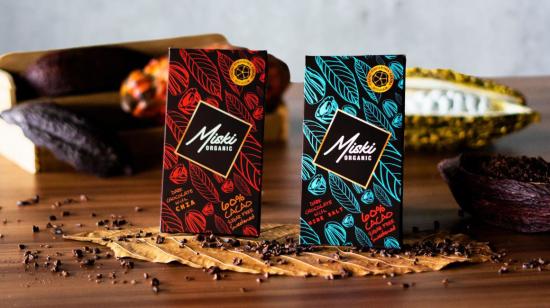 El chocolate ecuatoriano Miski es comercializado en Estados Unidos desde noviembre de 2019.  