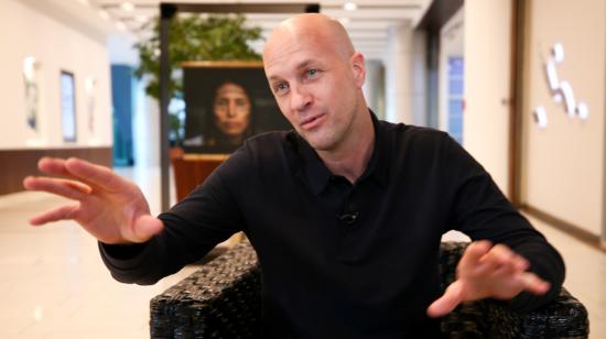 Jordi Cruyff estuvo en el Ecuador durante cinco días y luego regresó a España. 