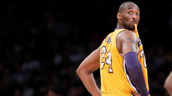 Kobe Bryant durante un partido de la NBA en la temporada 2011. 