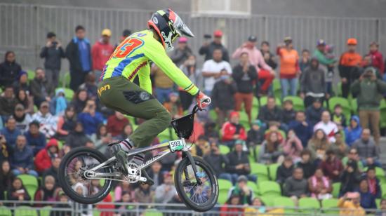 Alfredo Campo el año pasado terminó en el segun lugar del Circuito Mundial de BMX.