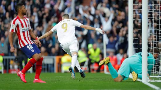 El Real Madrid sumó 49 puntos en la Liga española, con lo que sigue de líder tras 22 fechas jugadas.