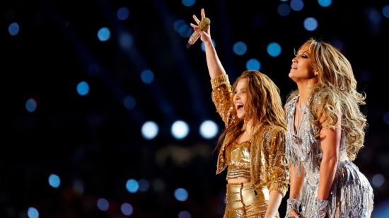 Shakira y Jennifer López cantaron en el medio tiempo del Super Bowl LIV.