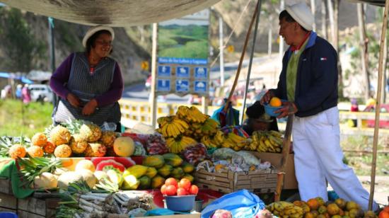 Ambato fue la única en la que la inflación anual fue positiva. 