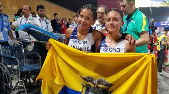 Carla Jaramillo y Glenda Morejón competirán en el torneo ecuatoriano para definir a la selección que dispute el Sudamericano en Lima. 