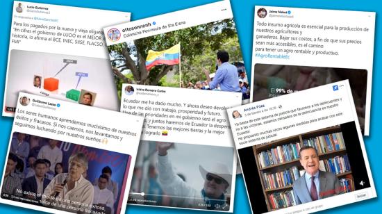 La campaña presidencial aún no empieza oficialmente, pero los mensajes de los posibles candidatos ya se multiplican en redes sociales. 