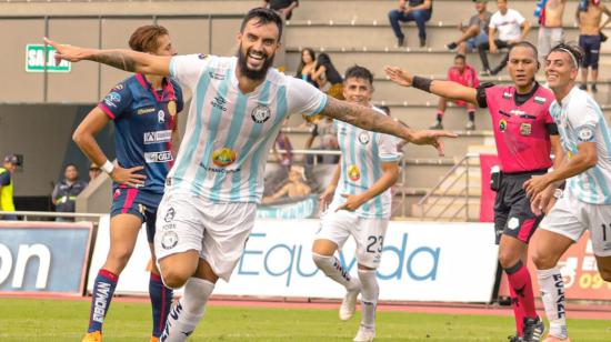 Gonzalo Mastriani marco dos anotaciones en la goleada 4-1 del Guayaquil City a Olmedo.