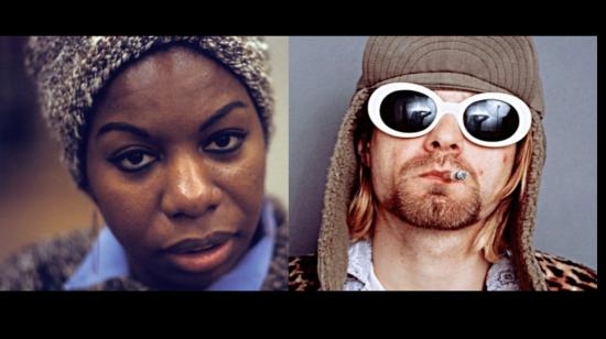 Nina Simone con su lucha por los derechos civiles y Kurt Cobain abanderando el feminismo: dos gigantes que habrían cumplido 87 años, ella, y 53, él.