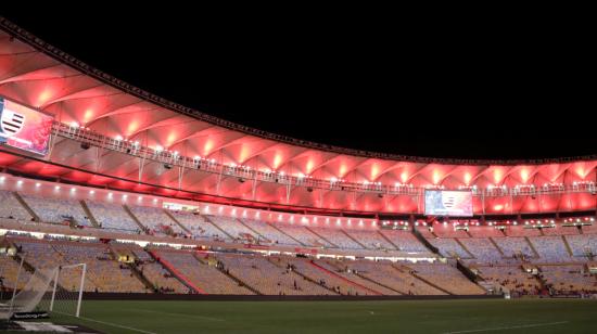 Vista panorámica del estadio Maracaná, en Río de Janeiro, en febrero de 2020.