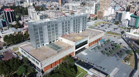 Fachada de la Asamblea Nacional, el 20 de febrero de 2020.