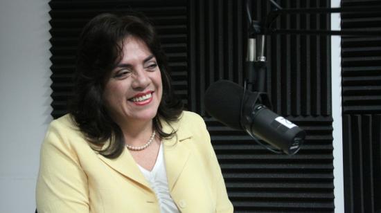 Archivo: Betty Amores durante su periodo como legisladora, en 2011.