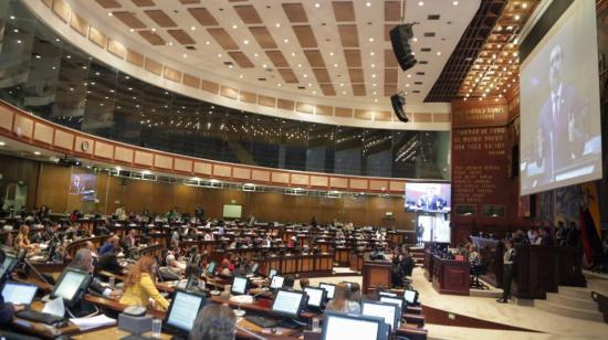 El Pleno de la Asamblea Nacional, en sesión del 3 de septiembre del 2019.