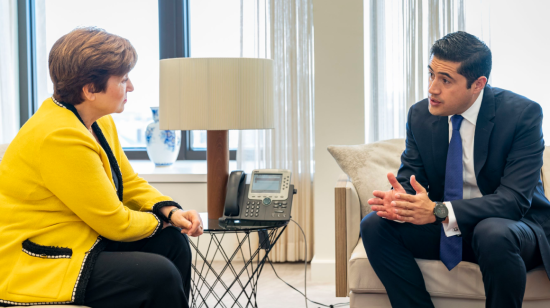 En noviembre de 2019, el ministro de Finanzas, Richard Martínez, se reunió con la directora gerente del FMI, Kristalina Georgieva.