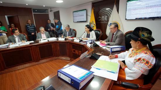 El Pleno del Consejo Nacional Electoral, en sesión del 12 de marzo de 2020, aprobó el inicio del período electoral.