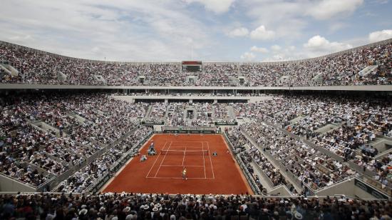 El estadio Philippe Chatrier es la cancha principal del segundo Grand Slam del circuito ATP. 