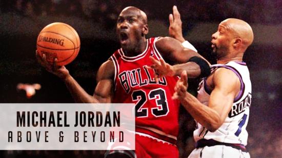 Michael Jordan reinó en la NBA durante la década de los 90. Ganó seis títulos, todos con los Chicago Bulls.