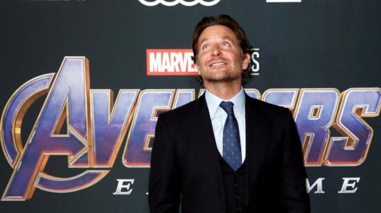 Bradley Cooper, en el estreno de "Avengers: Endgame", en abril de 2019. Cooper hace la voz del personaje Rocket Racoon, en el universo de Marvel.