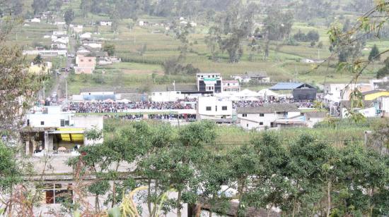 Imagen rural. Comunidad kichwa de Agato, en la provincia de Imbabura.