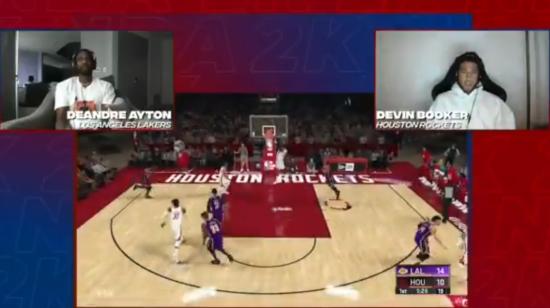 Devin Booker demostró ser el más hábil en el Play Station y se llevó el torneo NBA2K.