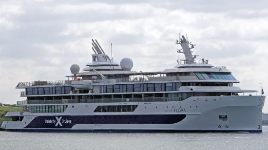 El Celebrity Flora opera desde 2019 en las Islas Galápagos.