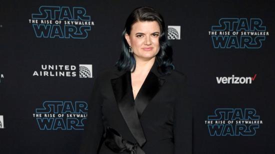 Leslye Headland durante el estreno en Hollywood de "Star Wars Episode IX The Rise of Skywalker", en diciembre de 2019.