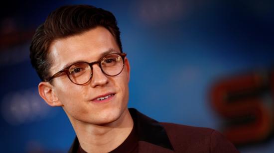 El actor británico Tom Holland, quien interpreta a Peter Parker / Spiderman en la saga de Sony y Marvel.