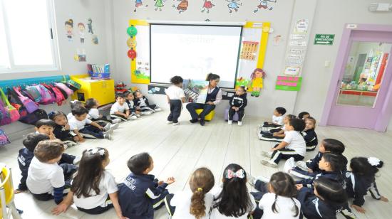 Imagen referencial de una escuela privada en Guayaquil.