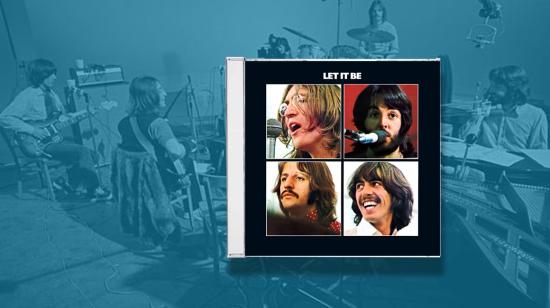 Portada del último disco 'Let It Be'que lanzaron oficialmente The Beatles, en 1970