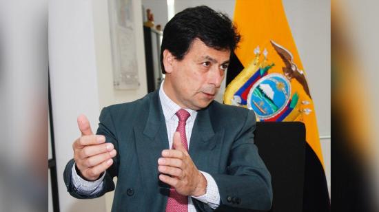 El ingeniero Fernando Benalcázar asumió el Viceministerio de Minas el pasado 17 de marzo de 2020.