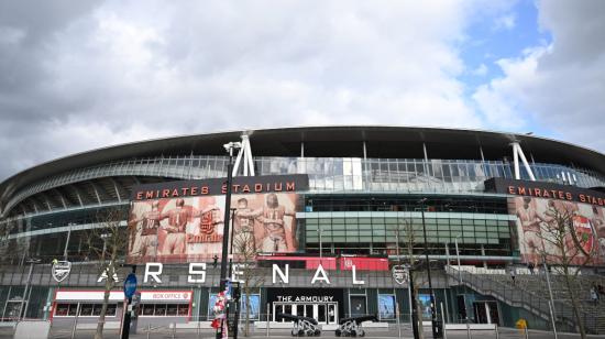 Vista desde las inmediaciones del estadio Emirates, del Arsenal, ubicado en Londres.