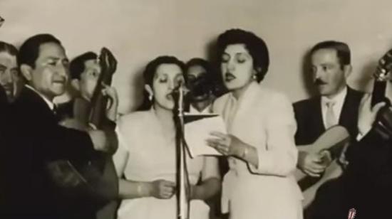 Las Hermanas Mendoza Suasti fueron importantes para el desarrollo de la música nacional, hace más de 50 años.