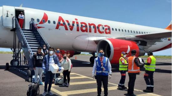 Imagen referencial de un vuelo de Avianca.