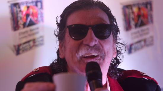 Charly García en septiembre de 2013, en Argentina.